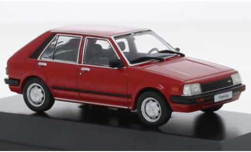 Diecast model cars Mazda 323 Base red 1/43 First 43 Models