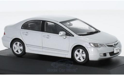 Diecast model cars Honda Civic Base grey RHD 2006 1/43 First 43 Models