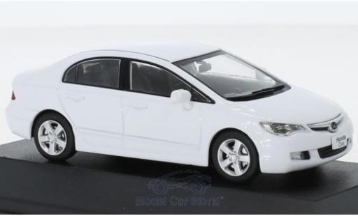 Diecast model cars Honda Civic Base white RHD 2006 1/43 First 43 Models