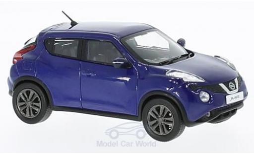 Diecast model cars Nissan Juke Base blue RHD 2015 1/43 First 43 Models