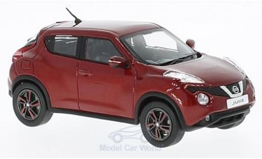 Diecast model cars Nissan Juke Base metallic red RHD 2015 1/43 First 43 Models