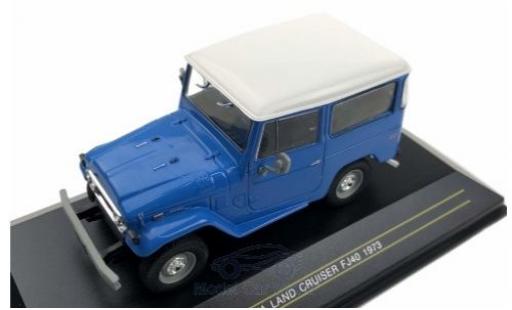 Diecast model cars Toyota Land Cruiser 40 FJ blue 1973 1/43 First 43 Models
