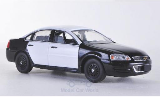 Diecast model cars Chevrolet Impala police black/white 2011 with -Zubeh&Atilde;&para;r 1/43 First Response