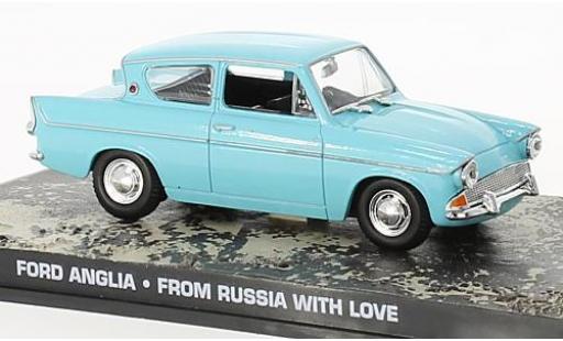 Diecast model cars Ford Anglia 105E blue .-007 1/43 SpecialC