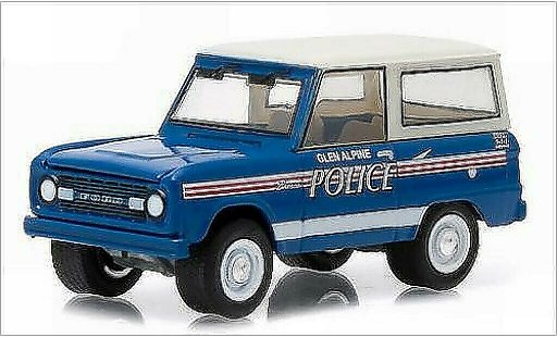 Ford Bronco Police 1/64 Greenlight Glen Alpine 1967 diecast model cars