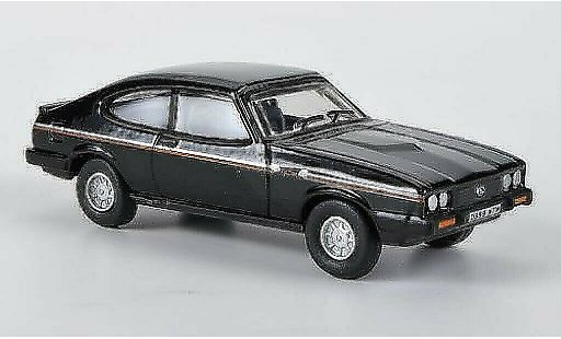 Ford Capri 2.8i 1/76 Oxford MkIII 2.8 Injection black 1983 diecast model cars