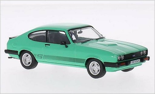 Ford Capri 3.0S 1/43 Vanguards MkIII green RHD diecast model cars