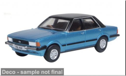 Diecast model cars Ford Cortina Berline MK V blue 1/76 Oxford