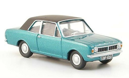 Ford Cortina MK2 1/76 Oxford MKII green/black diecast model cars
