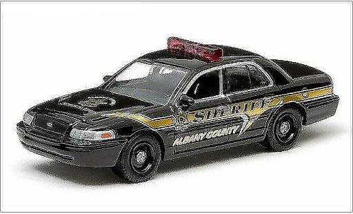 Ford Crown Police Interceptor 1/64 Greenlight Victoria 2009 diecast model cars
