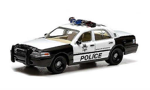 Ford Crown Police Interceptor 1/64 Greenlight Victoria Las Vegas Metro The Hangover diecast model cars