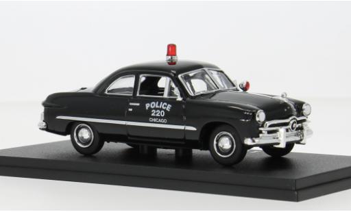 Diecast model cars Ford Custom Police 1949 Chicago Department 1/43 Greenlight
