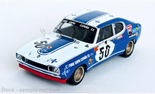 Diecast model cars Ford Escort MK1 Capri 2600 RS 24h Le Mans 1974 #50 F.Torredemer 1/43 Trofeu
