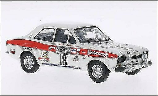 Ford Escort MK1 1/43 Trofeu I 1600 No.18 Clarke & Simpson Motorcraft Rally WM RAC Rally 1973 /I.Kivimaki diecast model cars