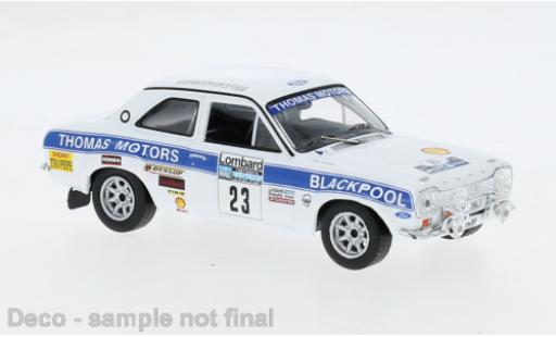 Diecast model cars Ford Escort MK1 MK I RS #23 1/43 IXO