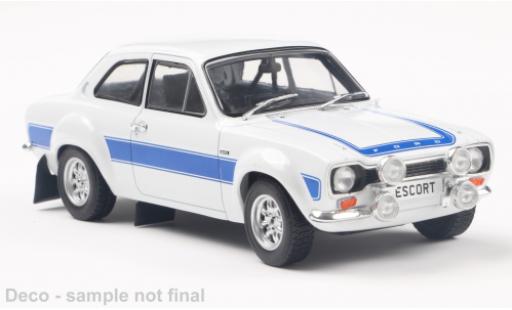 Diecast model cars Ford Escort MK1 MK I RS white 1/24 WhiteBox