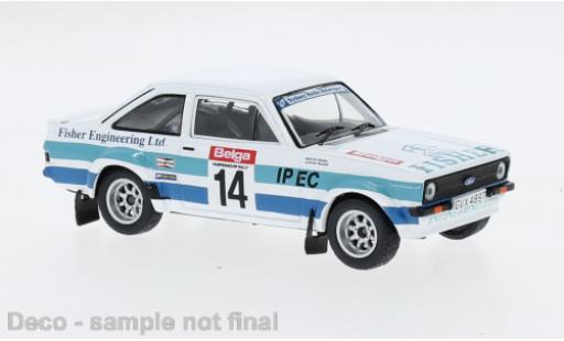 Diecast model cars Ford Escort Berlina MK II R #14 1/43 IXO