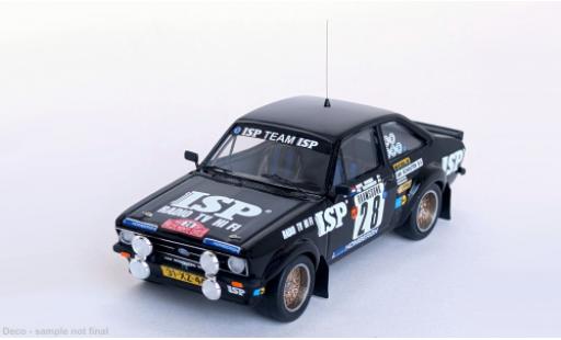 Diecast model cars Ford Escort Berlina MK II Rally Monte Carlo 1981 #28 H.Vossen/P.Theunissen 1/43 Trofeu