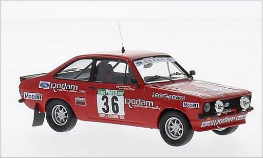 Ford Escort Rally 1/43 Trofeu MK II 2000 No.36 Rodam WM Portugal 1985 diecast model cars