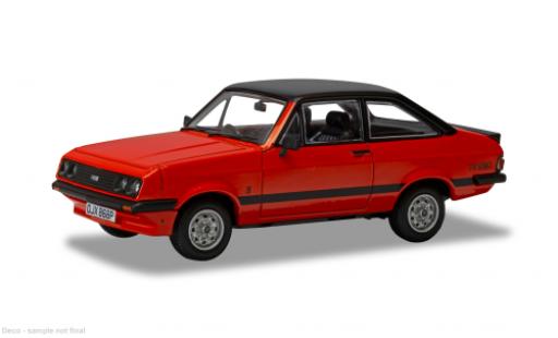 Diecast model cars Ford Escort RS 2000 MK2 red/black 1/43 Vanguards