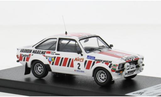 Diecast model cars Ford Escort Berlina MK2 1/43 Trofeu