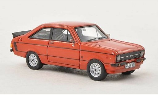 Ford Escort Sport 1/87 Neo MKII 1600 red RHD with -Paket 1976 diecast model cars