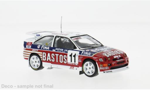 Diecast model cars Ford Escort Cosworth RS Rally Ypres 1995 #11 M.Duez/D.Grataloup 1/43 IXO