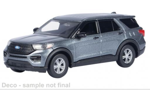 Diecast model cars Ford Explorer Berline grey 2022 1/43 Motormax