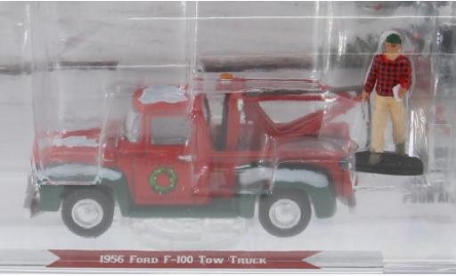 Diecast model cars Ford F-100 Pickup 00 1956 Christmas 2025 1/64 Greenlight