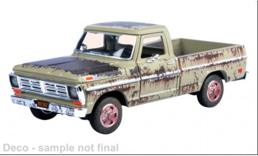 Diecast model cars Ford F-100 Pickup 00 green/Dekor 1972 1/24 Motormax
