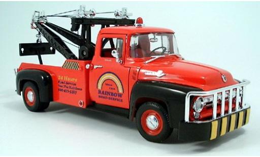 Diecast model cars Ford F-100 Pickup F 100 red 1/18 Welly