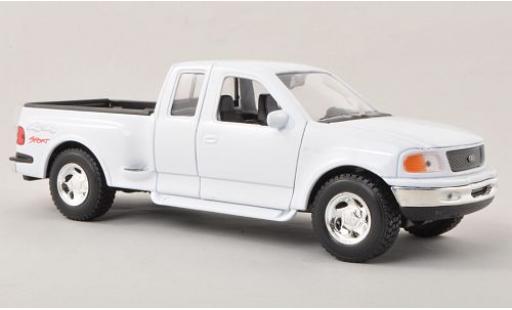 Diecast model cars Ford F-150 Pickup 50 Flaresid white 1/24 Welly