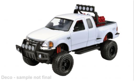 Diecast model cars Ford F-150 XLT 50 white 2001 1/24 Motormax