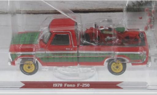 Diecast model cars Ford F-250 Pickup 1978 Christmas 2025 1/64 Greenlight