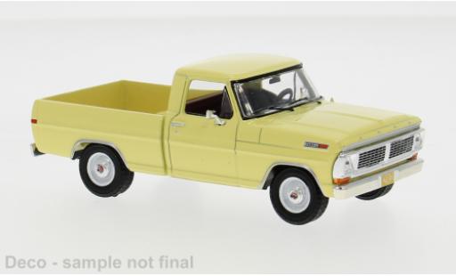 Diecast model cars Ford F-100 Pickup 00 yellow 1/43 IXO