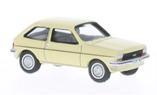 Ford Fiesta MKI 1/87 Bub 76 beige diecast model cars