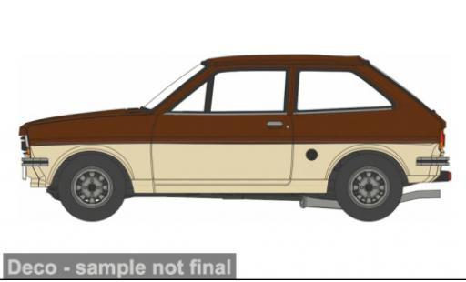 Diecast model cars Ford Fiesta MKI MK I beige/red 1/76 Oxford
