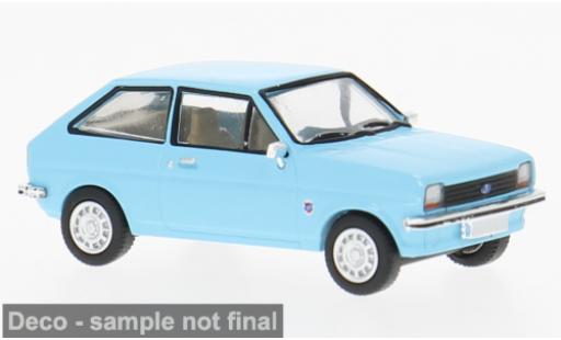 Diecast model cars Ford Fiesta MKI MK I blue 1975 1/87 PCX87