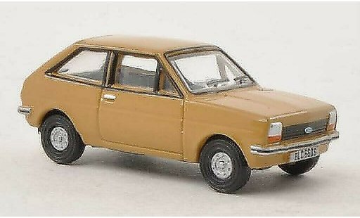 Ford Fiesta MKI 1/76 Oxford brown diecast model cars