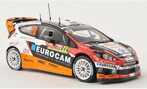 Ford Fiesta WRC 1/43 Spark No.22 Slovakia WRT Rally Monte Carlo 2014 /E.Melicharek diecast model cars