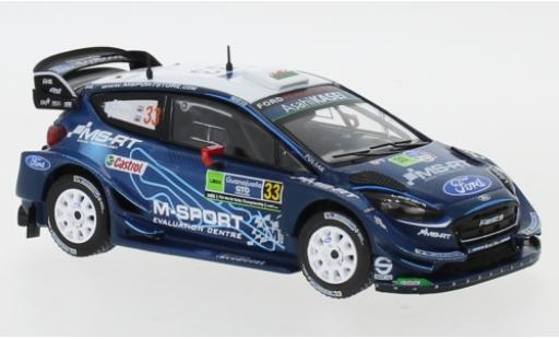 Diecast model cars Ford Fiesta WRC RS #33 1/43 IXO