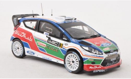 Ford Fiesta WRC 1/43 IXO No.3 UK Test Kirkbride Airfield 2011 diecast model cars