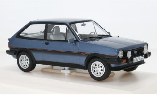 Diecast model cars Ford Fiesta XR2 blue/Dekor 1981 1/18 Norev