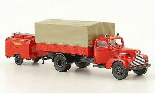 Ford FK FK 3500 1/87 Brekina Fire brigade Raddningstjansten diecast model cars