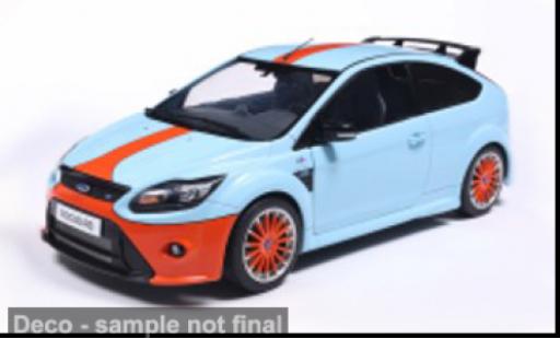 Diecast model cars Ford Focus RS MK2 blau/orange 2010 1/18 Solido