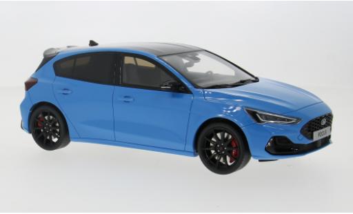 Diecast model cars Ford Focus ST Edition blue 2024 1/18 Ottomobile