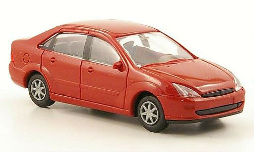 Ford Focus ST 1/87 Rietze Stufenheck (C170) red 2001 diecast model cars