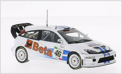Ford Focus RS WRC 1/43 Minichamps No.46 Beta Rally Monza 2007 diecast model cars