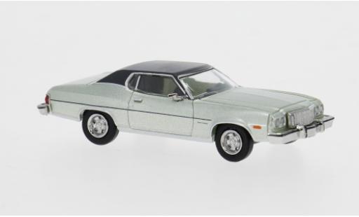Diecast model cars Ford Gran Torino Gran Torino green/grey 1976 1/87 Brekina