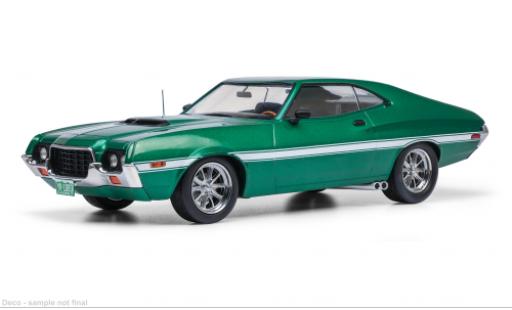 Diecast model cars Ford Gran Torino Gran Torino Sport green 1972 1/18 IXO
